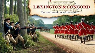 The American Revolution 1775 The Battle Of Lexington & Concord