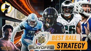 Underdog Playoff Best Ball Strategy w/StatATL: How To Win NFL Playoff Best Ball - 1/10/25