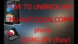 How to unbrick any Huawei phone with Qualcomm CPU(Huawei Ascend Y530)[SIMPLE & EASY]