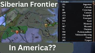 Siberian Frontier in America is INSANE #eu4