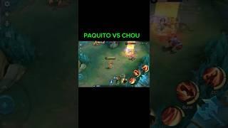 PAQUITO VS CHOU #1vs1 #paquito #vs #chou #mobilelegends #mlbb #viralvideo #viralshort #viralreels