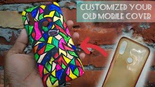 CUSTOMIZED MY OLD MOBILE COVER||AYAN MAZID CRAFT ||craft vedio