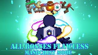 Terraria Fargo's Souls Mod - All Bosses Nohit (Supreme Masochist God Rules)