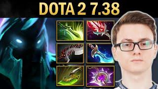 Abaddon Gameplay Miracle with Butterfly and Basher - Dota 2 7.38