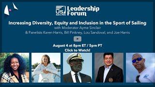 Increasing Diversity, Equity and Inclusion in the Sport of Sailing