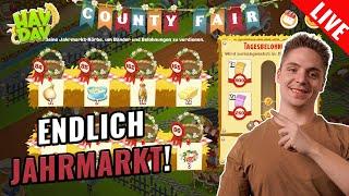 JAHRMARKT in HAY DAY!  DAS BESTE ZUM LEVELN?!