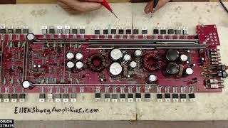 Orion XTR 475 Class AB Automotive Car Amplifier Repair of Protection Circuit and Power Supply