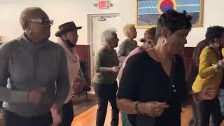 DMV Senior Hand Dancers at The VFW Suitland, Md - Line Dancing