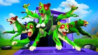 Zombie Animals Truck Transport: Forest Animals Epic Rescue and Escape Adventure!