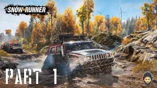 SnowRunner PS4 Pro Gameplay - Part 1