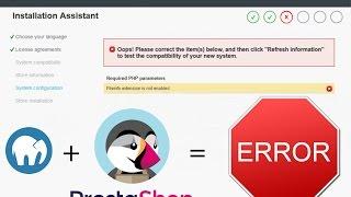 PHP FileInfo Error When Installing PrestaShop - MAMP Windows 10