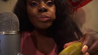Pickle ASMR Eating Sounds   Big Crunch Intense