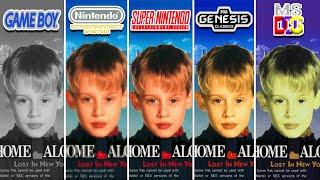 Home Alone 2 Lost in New York (1992) GB vs NES vs SNES vs Sega Genesis vs MS-DOS