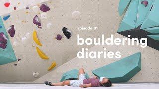 Bouldering Diaries | shredding my skin and figuring out how to climb again 