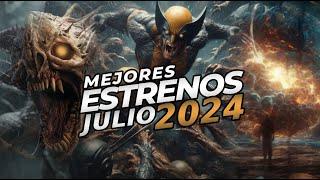 TODOS los ESTRENOS de NETFLIX, PRIME VIDEO, CINES y más JULIO 2024!! (PELICULAS y SERIES)