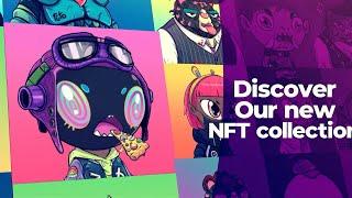 NFT Launch Trailer Video - After Effects Template