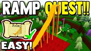 RAMP QUEST (2022) TUTORIAL!! | Build a Boat for Treasure ROBLOX