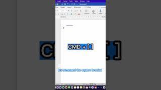 Useful Word Keyboard Shortcut