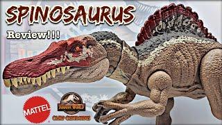 Mattel Jurassic World Camp Cretaceous Extreme Chompin Spinosaurus Review!!!