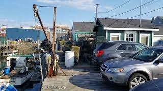 Earl's Lobsterboat Docked in Portland, Maine