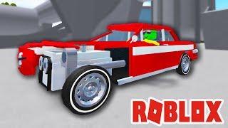 Crazy CRASH TEST of CARS to GET! SAWED a New CAR and took out Car Crushers 2 Roblox