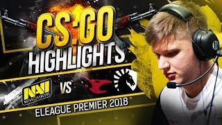 CSGO Highlights: NAVI vs mousesports, Liquid  @ ELEAGUE Premier 2018