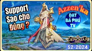 AOV game guide | AZZEN’KA mùa S2-2024 | thánh ném đá giấu tay ?!!