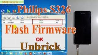 Flash Firmware/Unbrick Philips S326 by SPD upgrade tool R4.0.