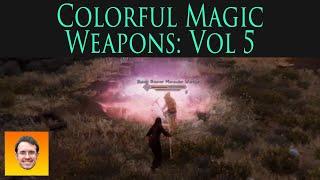 Join our DEEP DIVE into the WEAPONS and STAFFS from COLORFUL MAGIC (FIXED). Volume 5.