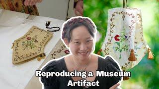 Let's make the Rijksmuseum Reticule AKA Regency Handbag with its Hidden Sides (+ history of pockets)