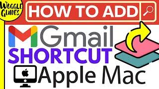 Add Gmail shortcut to Apple Mac desktop