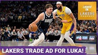 Lakers Trade Anthony Davis to Dallas for Luka Doncic