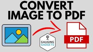 How to CONVERT an IMAGE to PDF  Easy Guide 2025 - Convert Photo to PDF on PC