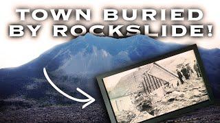 The Deadliest Rockslide in North America - The Frank Rockslide of 1903