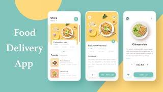 Flutter E-commerce App With Backend | Food Delivery App  | Part 1