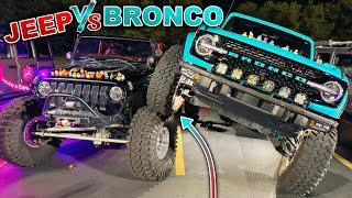 JEEP vs BRONCO at the Jeep Invasion!