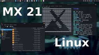 MX Linux 21 XFCE - debian без systemd после установки, настройка, тест игр