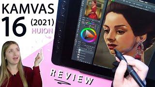 Huion KAMVAS 16 2021 REVIEW | Best or Worst new pen display tablet?