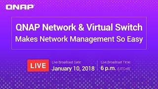 QNAP Network & Virtual Switch Makes Network Management So Easy