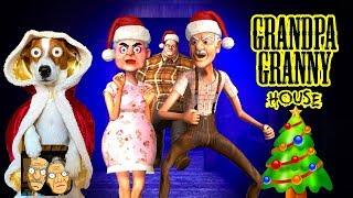 НОВОГОДНЕЕ ОБНОВЛЕНИЕ Grandpa And Granny House Escape Полное прохождение 