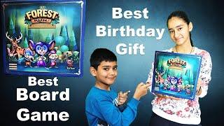 Best Board Game | Forest Run | How to play Forest Run | Unboxing and Review #unboxing #gift #review