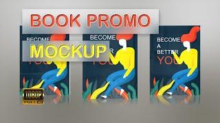 Book Promo Mockup Video | Emotion Graphics | 2023