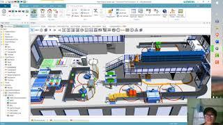 Tutorial "Tecnomatix Plant Simulation" automated sortation systems.