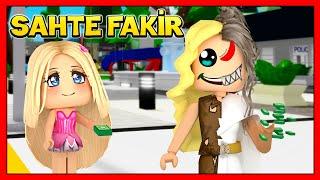  SAHTE FAKİR HERKESİ KANDIRDI  ROBLOX BROOKHAVEN  RP HİKAYE | KÜBRA NİSA