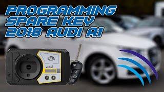 Programming Spare Key For 2018 Audi A1 | Xhorse VVDI 2