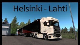 [Timelapse] Finland with A HTC Double trailer | Helsinki - Lahti