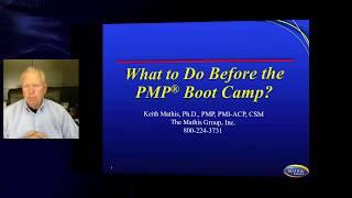 3  What to do before the PMP BootCamp