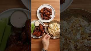 Cheap vs expensive wings #food #foodasmr #recipe #cooking