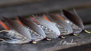 Fly tying a March Brown spey salmon fly by Fabien Moulin