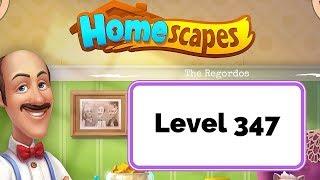 Homescapes Level 347  No Boosters